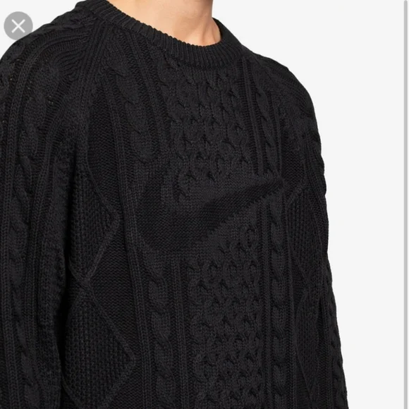 Nike | Sweaters | Nike Cable Knit Sweater | Poshmark